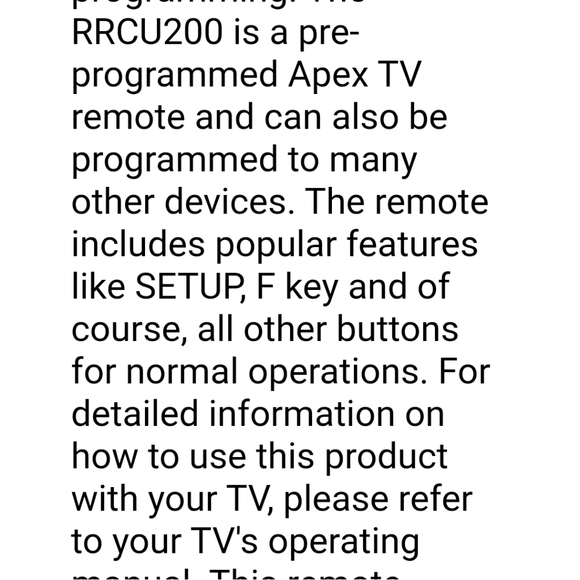 universal remote - Picture 6 of 7